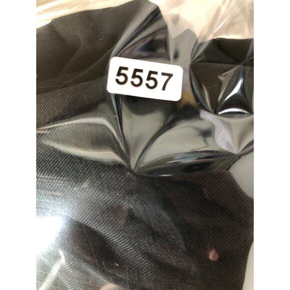 Madewell Petite Slouchy Straight Pants In Drapey Twill Black NWT 0P - Picture 9 of 9